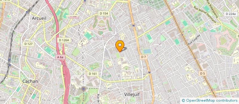 localisation de l'entreprise MADAME STEPHANIE COJEAN  VILLEJUIF