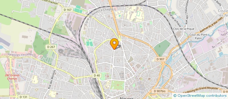 localisation de l'entreprise MADAME STEPHANIE COLAS à NEVERS