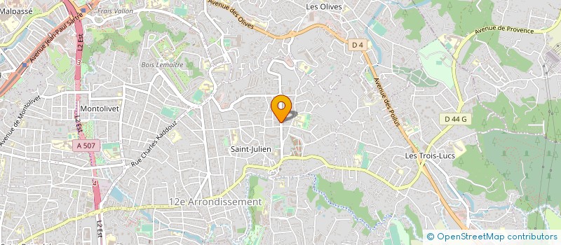localisation de l'entreprise MADAME STEPHANIE COLIN à MARSEILLE