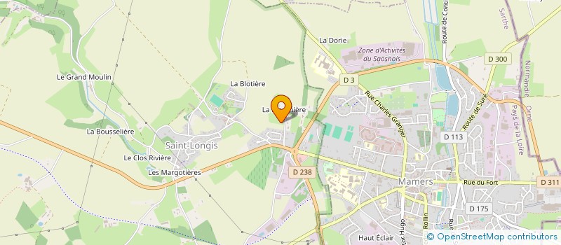 localisation de l'entreprise MADAME STEPHANIE COLIN  SAINT-LONGIS