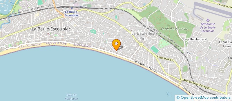 localisation de l'entreprise MADAME STEPHANIE COLLIN à LA BAULE-ESCOUBLAC