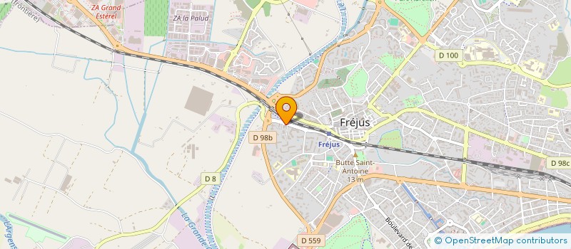 localisation de l'entreprise MADAME STEPHANIE COLLIN à FREJUS