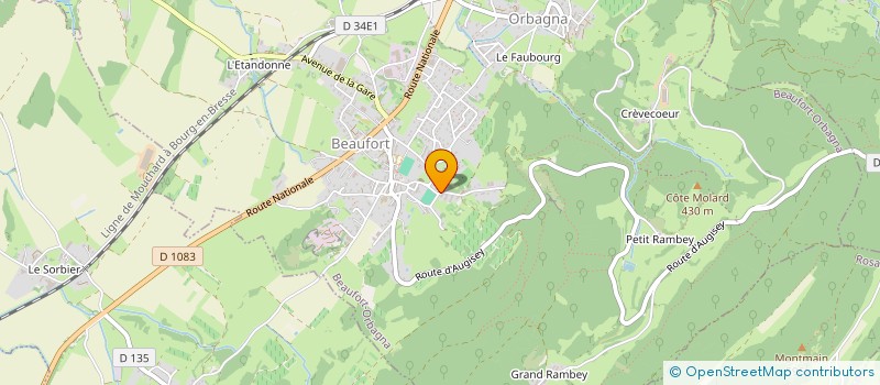 localisation de l'entreprise MADAME STEPHANIE COLLINET  MAYNAL