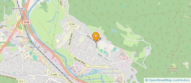 localisation de l'entreprise MADAME STEPHANIE COLLINET  SAINT-ETIENNE-LES-REMIREMONT