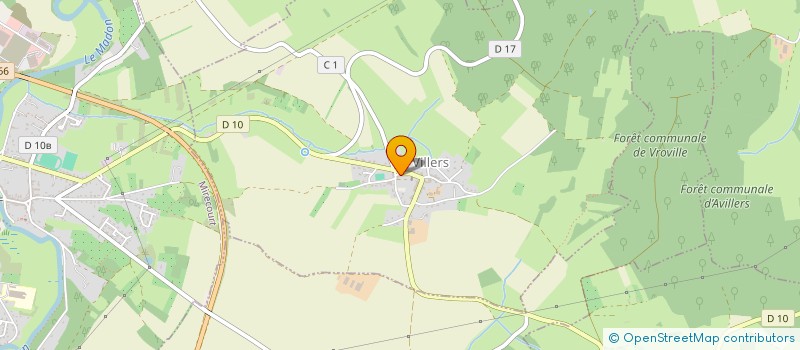 localisation de l'entreprise MADAME STEPHANIE COLNENNE  MIRECOURT