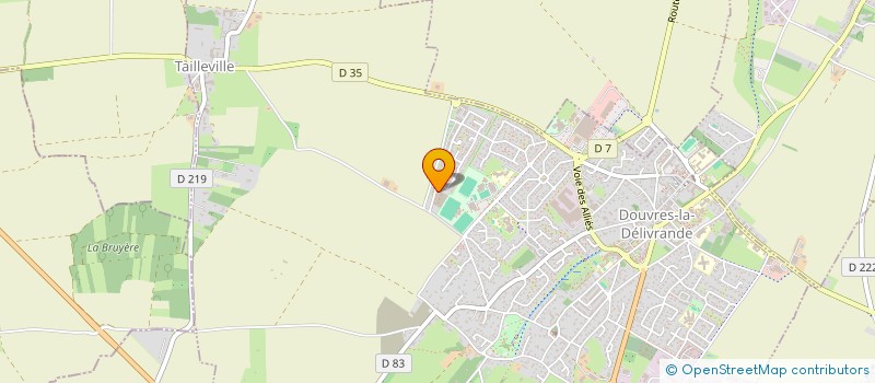 localisation de l'entreprise MADAME STEPHANIE COLOMBIER  DOUVRES-LA-DELIVRANDE