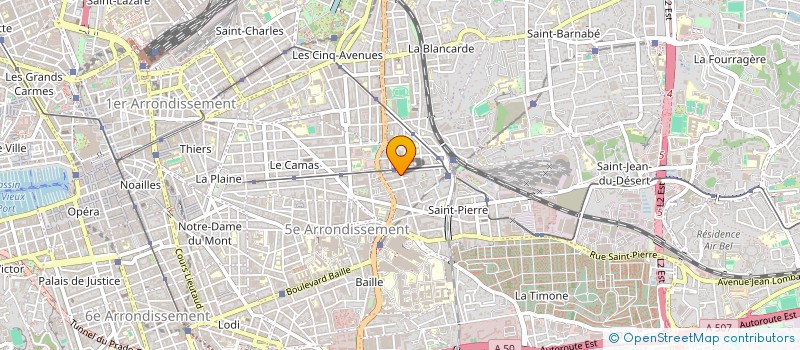 localisation de l'entreprise MADAME STEPHANIE COMA à MARSEILLE