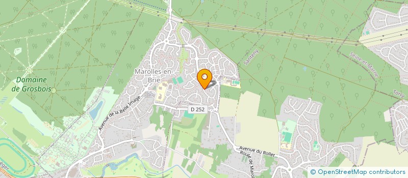 localisation de l'entreprise MADAME STEPHANIE COMMENCAS  SANTENY