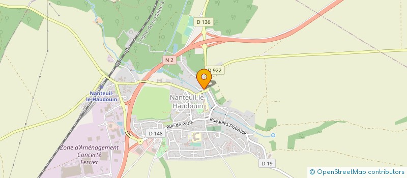 localisation de l'entreprise MADAME STEPHANIE COMMEYNE  ORMOY-VILLERS