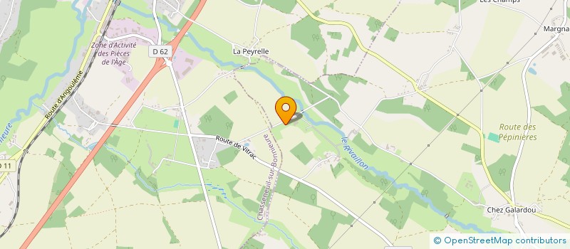 localisation de l'entreprise MADAME STEPHANIE COMPAIN  VITRAC-SAINT-VINCENT