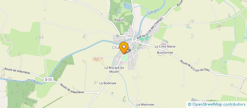 localisation de l'entreprise MADAME STEPHANIE CORBRAT  CHAZE-SUR-ARGOS