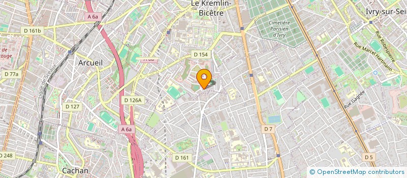 localisation de l'entreprise MADAME STEPHANIE CORDY  LE KREMLIN-BICETRE