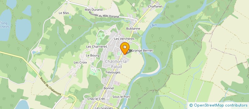 localisation de l'entreprise MADAME STEPHANIE CORRAL à CHATILLON-LA-PALUD