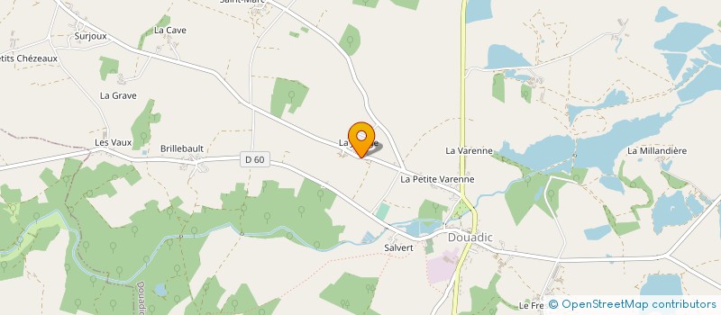 localisation de l'entreprise MADAME STEPHANIE COSSET à DOUADIC