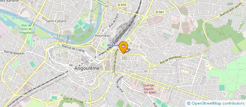 localisation de l'entreprise MADAME STEPHANIE COTTET à ANGOULEME