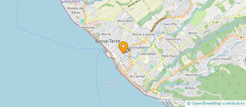 localisation de l'entreprise MADAME STEPHANIE COUDERT à BASSE-TERRE