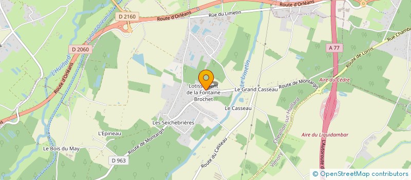localisation de l'entreprise MADAME STEPHANIE COULONVAL à CHEVILLON-SUR-HUILLARD