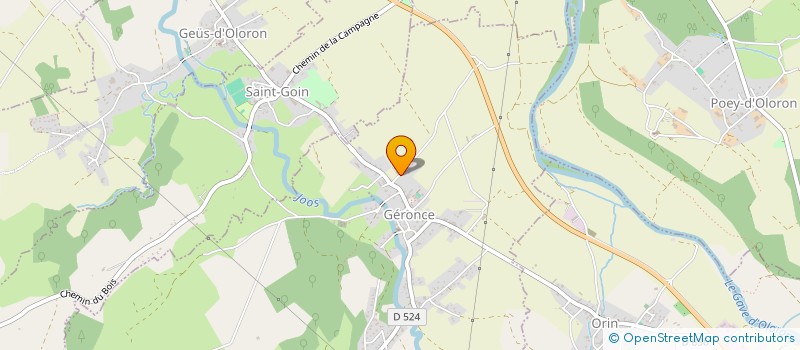 localisation de l'entreprise MADAME STEPHANIE COULOUME  GERONCE