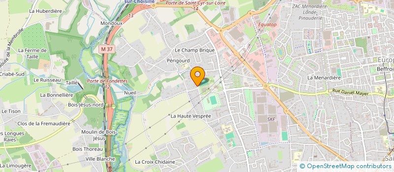 localisation de l'entreprise MADAME STEPHANIE COUPEAU à SAINT-CYR-SUR-LOIRE