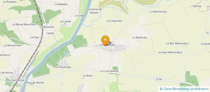 localisation de l'entreprise MADAME STEPHANIE COUPEL  SAINTE-ANNE-SUR-VILAINE