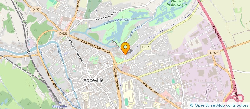 localisation de l'entreprise MADAME STEPHANIE COURBOIS à ABBEVILLE