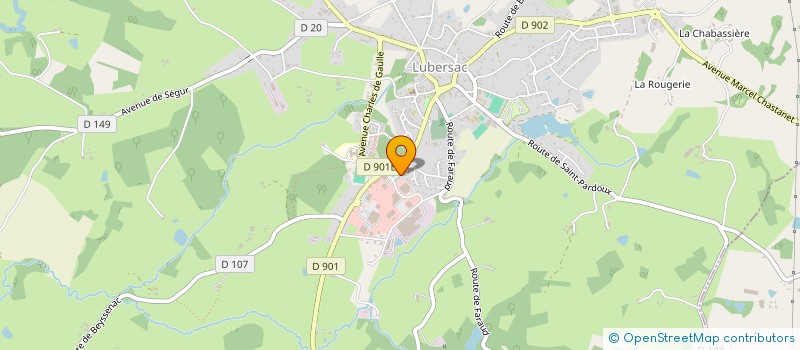 localisation de l'entreprise MADAME STEPHANIE COURNIL  ARNAC-POMPADOUR