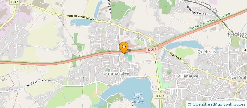 localisation de l'entreprise MADAME STEPHANIE COURONNE  SAINT-NAZAIRE