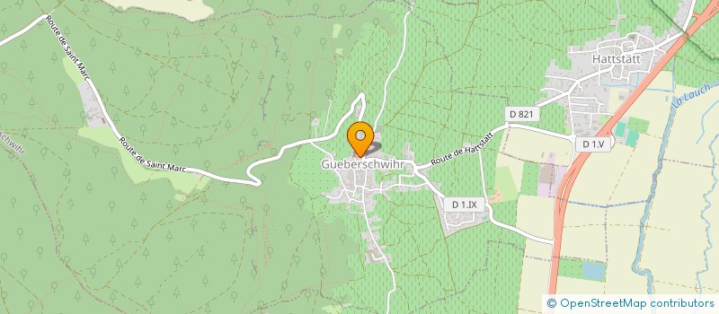 localisation de l'entreprise MADAME STEPHANIE COURTALIN  GUEBERSCHWIHR