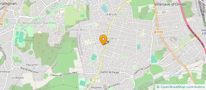 localisation de l'entreprise MADAME STEPHANIE COURTIN  SAINT-MEDARD-D'EYRANS