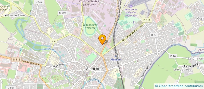 localisation de l'entreprise MADAME STEPHANIE COUSIN à ALENCON