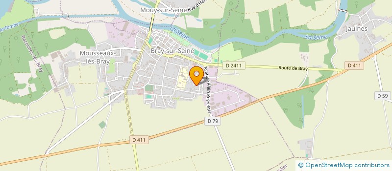 localisation de l'entreprise MADAME STEPHANIE COUTTENIER  BRAY-SUR-SEINE