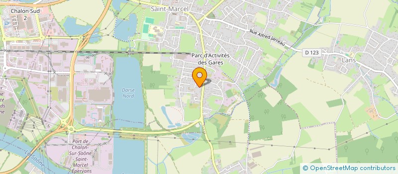 localisation de l'entreprise MADAME STEPHANIE CRENIAULT  SAINT-MARCEL