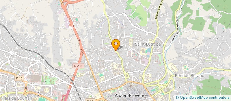 localisation de l'entreprise MADAME STEPHANIE CREVEL à AIX-EN-PROVENCE