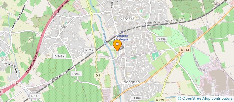 localisation de l'entreprise MADAME STEPHANIE CROS  VERGEZE