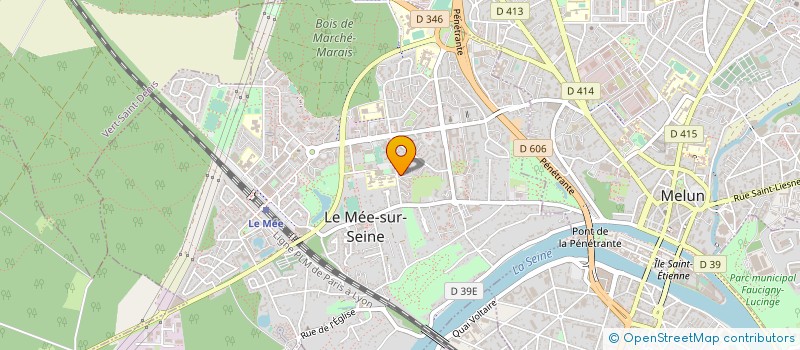 localisation de l'entreprise MADAME STEPHANIE CUPIT  LE MEE-SUR-SEINE