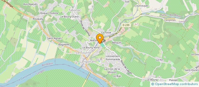 localisation de l'entreprise MADAME STEPHANIE CURIC  LANGOIRAN