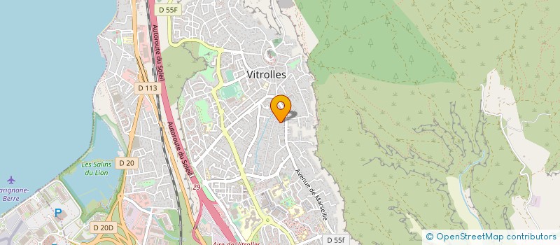 localisation de l'entreprise MADAME STEPHANIE D'ANNA  VITROLLES