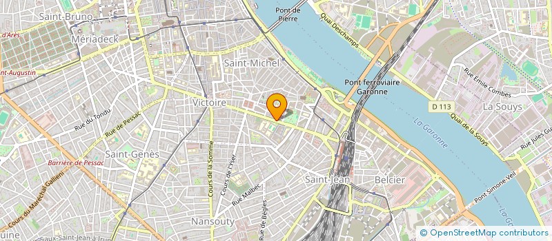 localisation de l'entreprise MADAME STEPHANIE D'INCAU  BORDEAUX