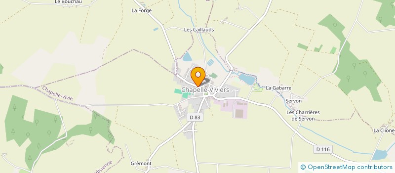 localisation de l'entreprise MADAME STEPHANIE DA COSTA  CHAPELLE-VIVIERS