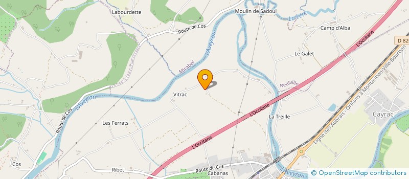 localisation de l'entreprise MADAME STEPHANIE DA COSTA  ALBIAS