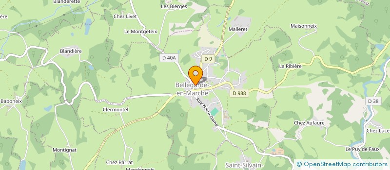 localisation de l'entreprise MADAME STEPHANIE DABITON à BELLEGARDE-EN-MARCHE