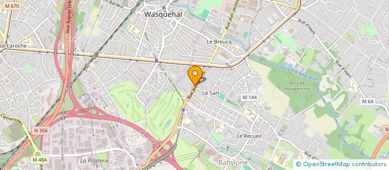 localisation de l'entreprise MADAME STEPHANIE DAL à VILLENEUVE-D'ASCQ