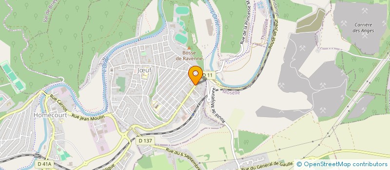 localisation de l'entreprise MADAME STEPHANIE DALLA MORA  JUF