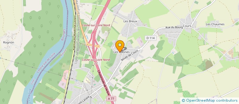 localisation de l'entreprise MADAME STEPHANIE DALLAUDIERE à COSNE-COURS-SUR-LOIRE