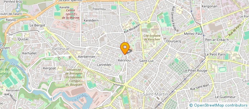 localisation de l'entreprise MADAME STEPHANIE DAMASIN à BREST