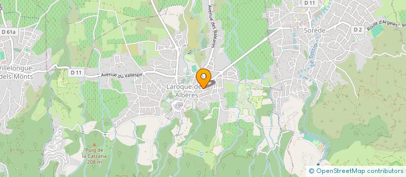 localisation de l'entreprise MADAME STEPHANIE DAMBLON  MONTESQUIEU-DES-ALBERES