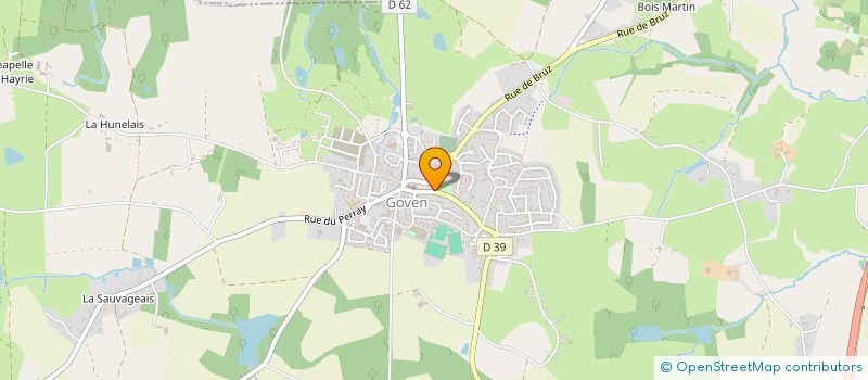 localisation de l'entreprise MADAME STEPHANIE DANDOIS  GOVEN