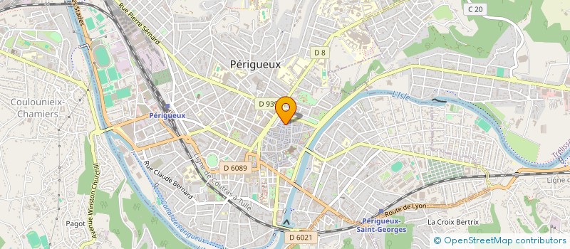 localisation de l'entreprise MADAME STEPHANIE DANIEL  PERIGUEUX