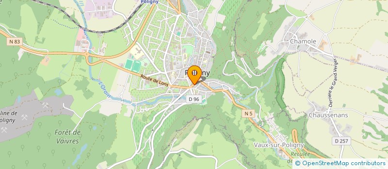 localisation de l'entreprise MADAME STEPHANIE DANNER  POLIGNY