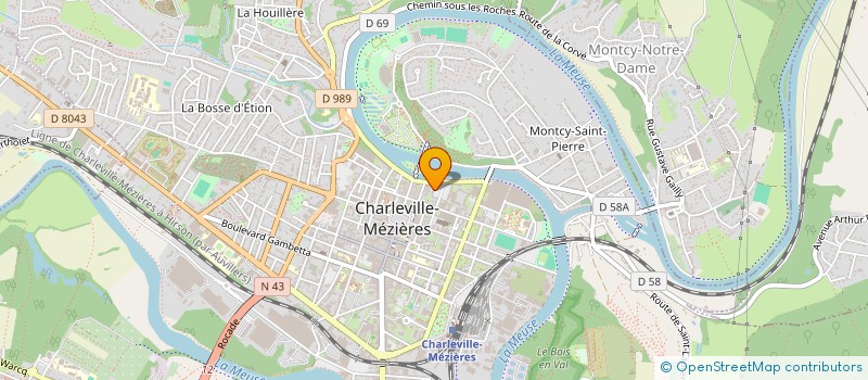 localisation de l'entreprise MADAME STEPHANIE DANNER  CHARLEVILLE-MEZIERES